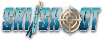Ski and Shoot title screen for Wii